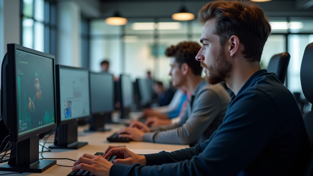 PlayTest Labs Limited testing environment with developers working on game builds