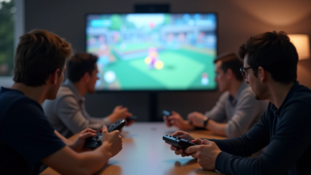Playtesting focus group session